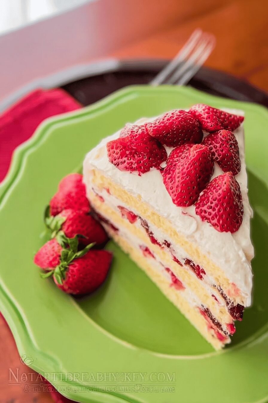 Strawberry Layer Cake Recipe