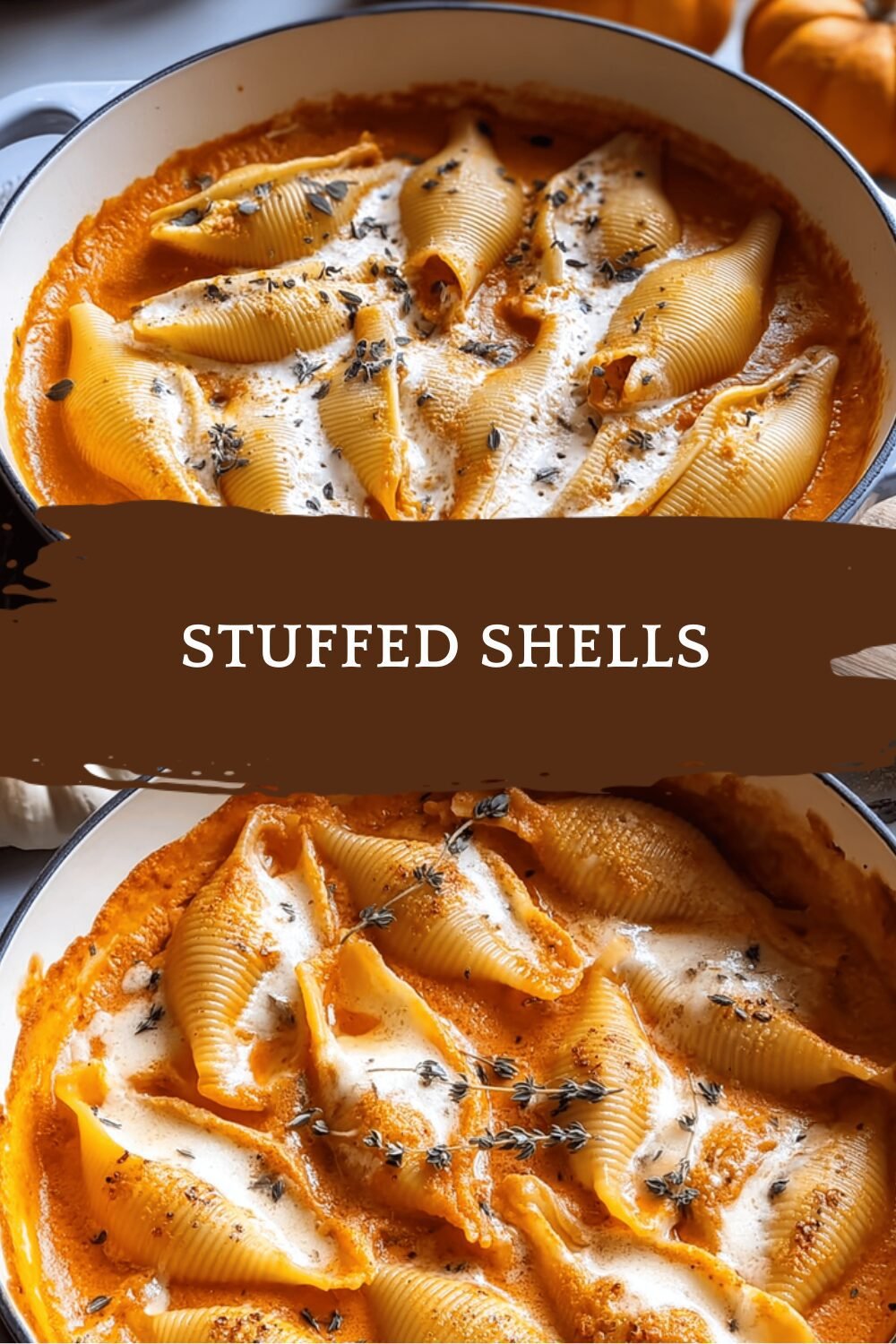 Baked Stuffed Shells With Creamy Cheese And Savory Filling 6 Stuffed Shells