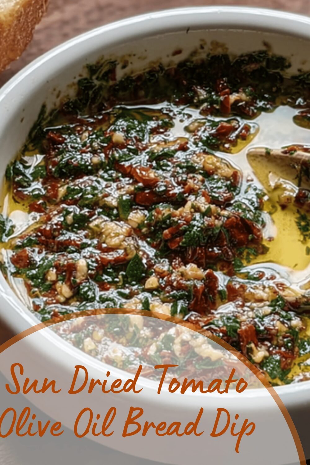 Sun Dried Tomato Olive Oil Bread Dip