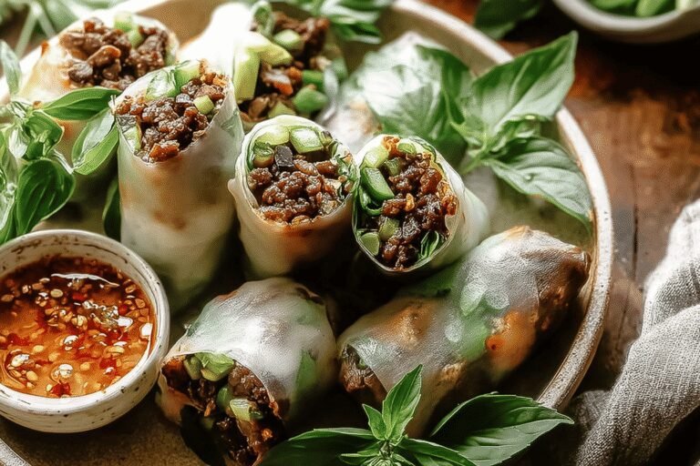 Thai Basil Beef Rolls 70.Png