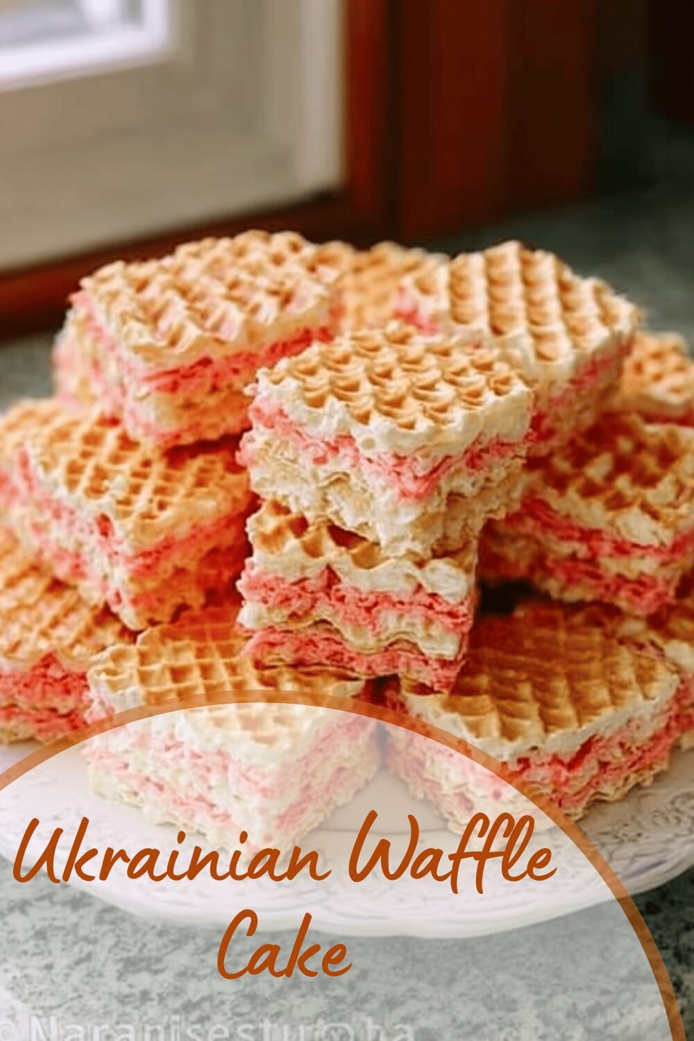 Ukrainian Waffle Cake