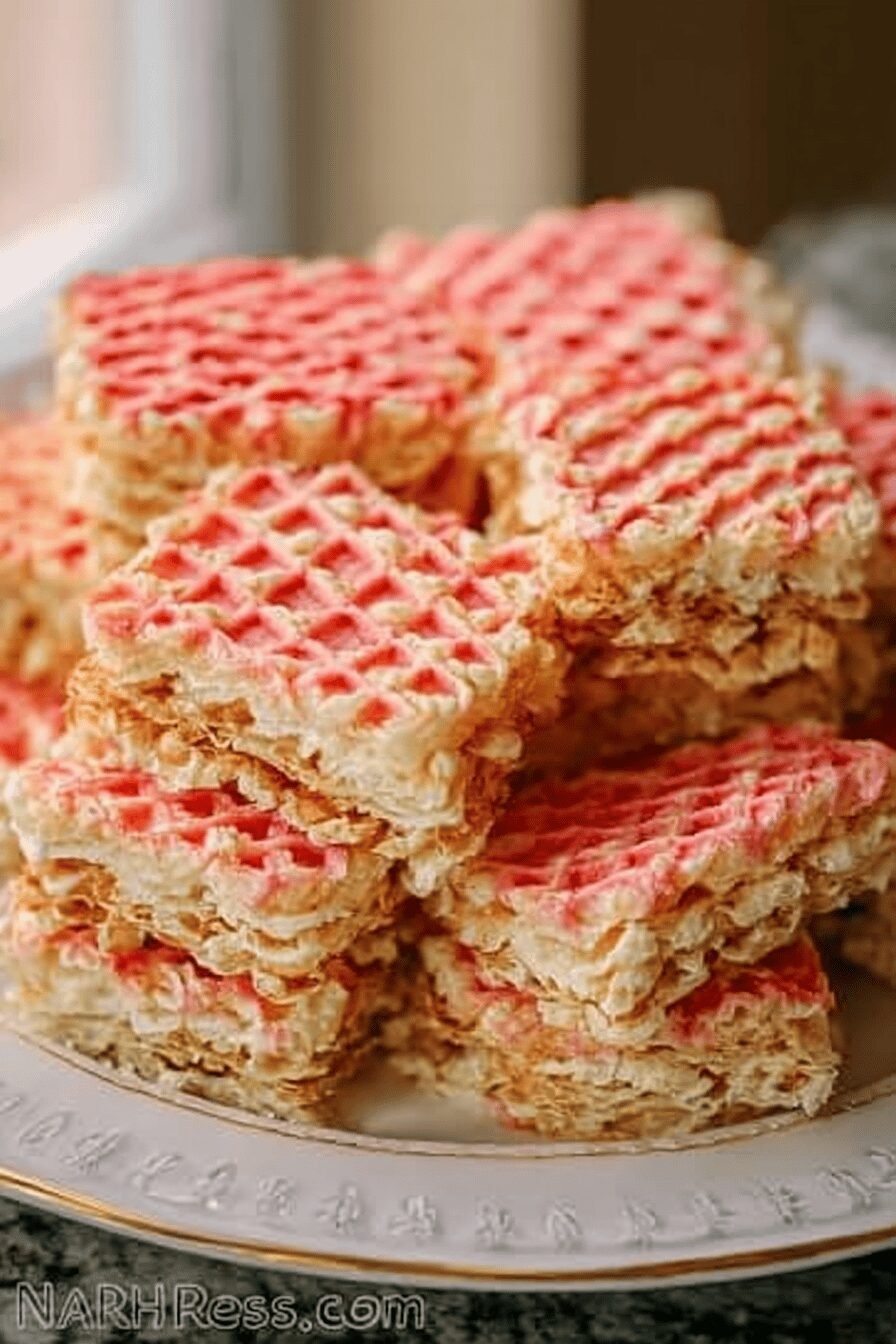 Ukrainian Waffle Cake