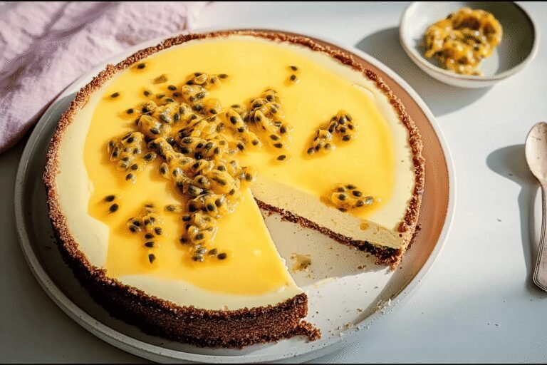 White Chocolate And Passion Fruit Cheesecake 49.Png