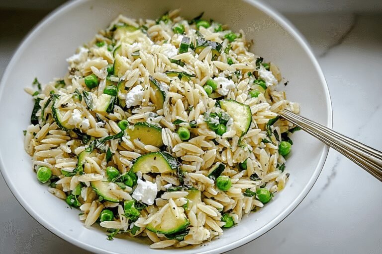 Zucchini Pea Goat Cheese Orzo Salad 66.Png
