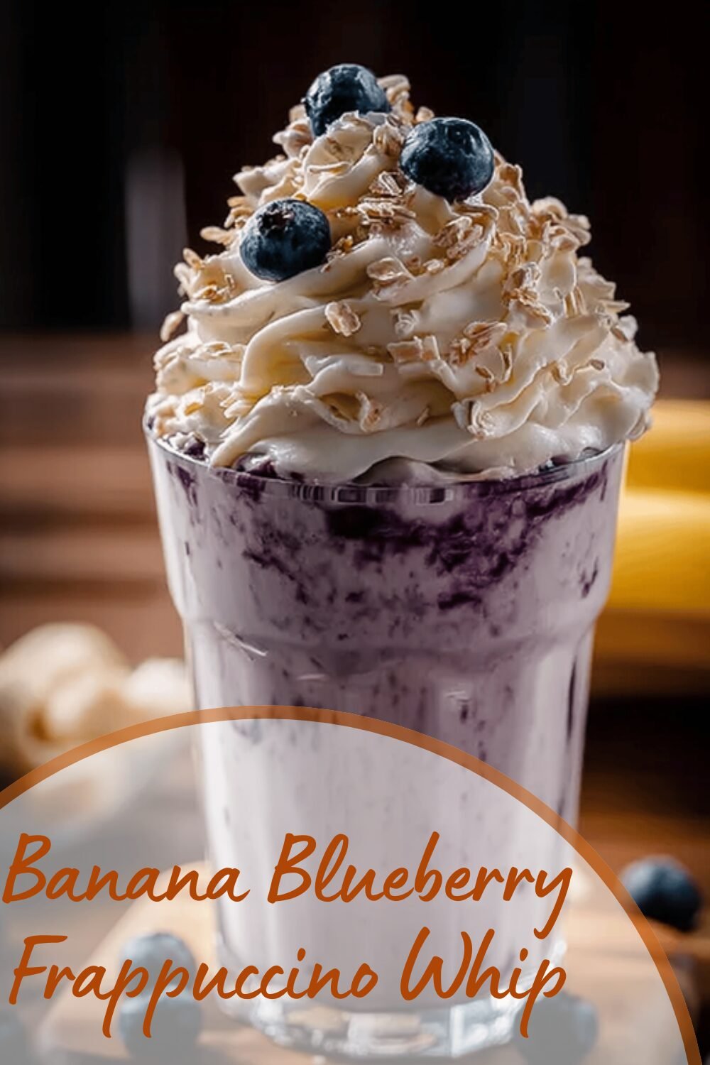 Banana Blueberry Frappuccino Whip