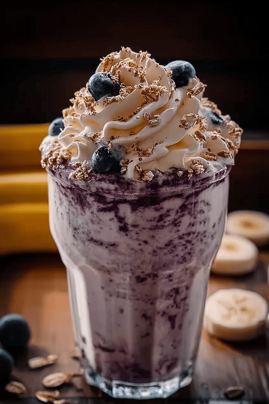 Banana Blueberry Frappuccino Whip