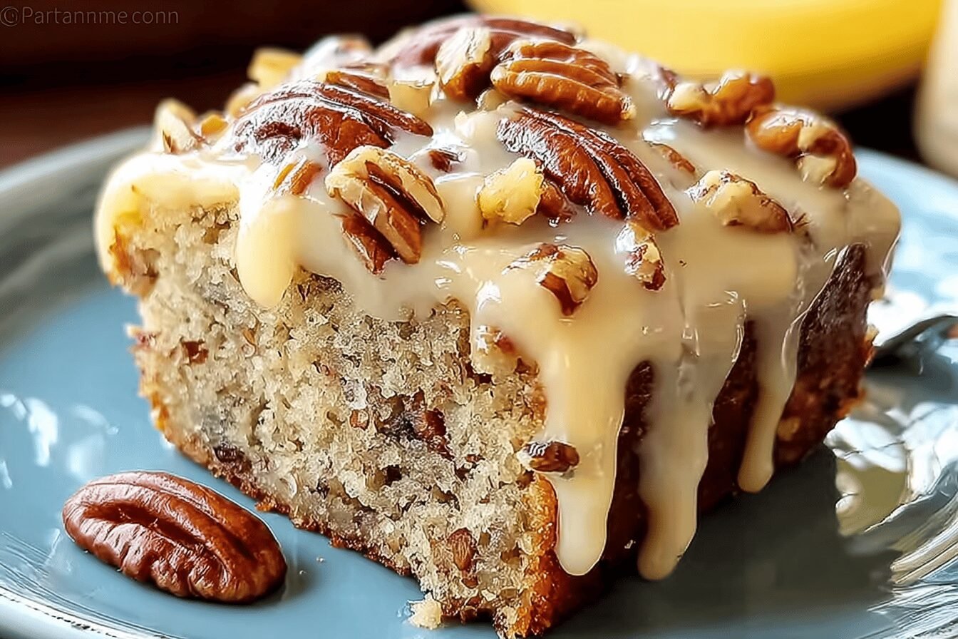 Best Banana Pecan Cake Recipe For Moist And Nutty Flavor 6 Banana Pecan Cake