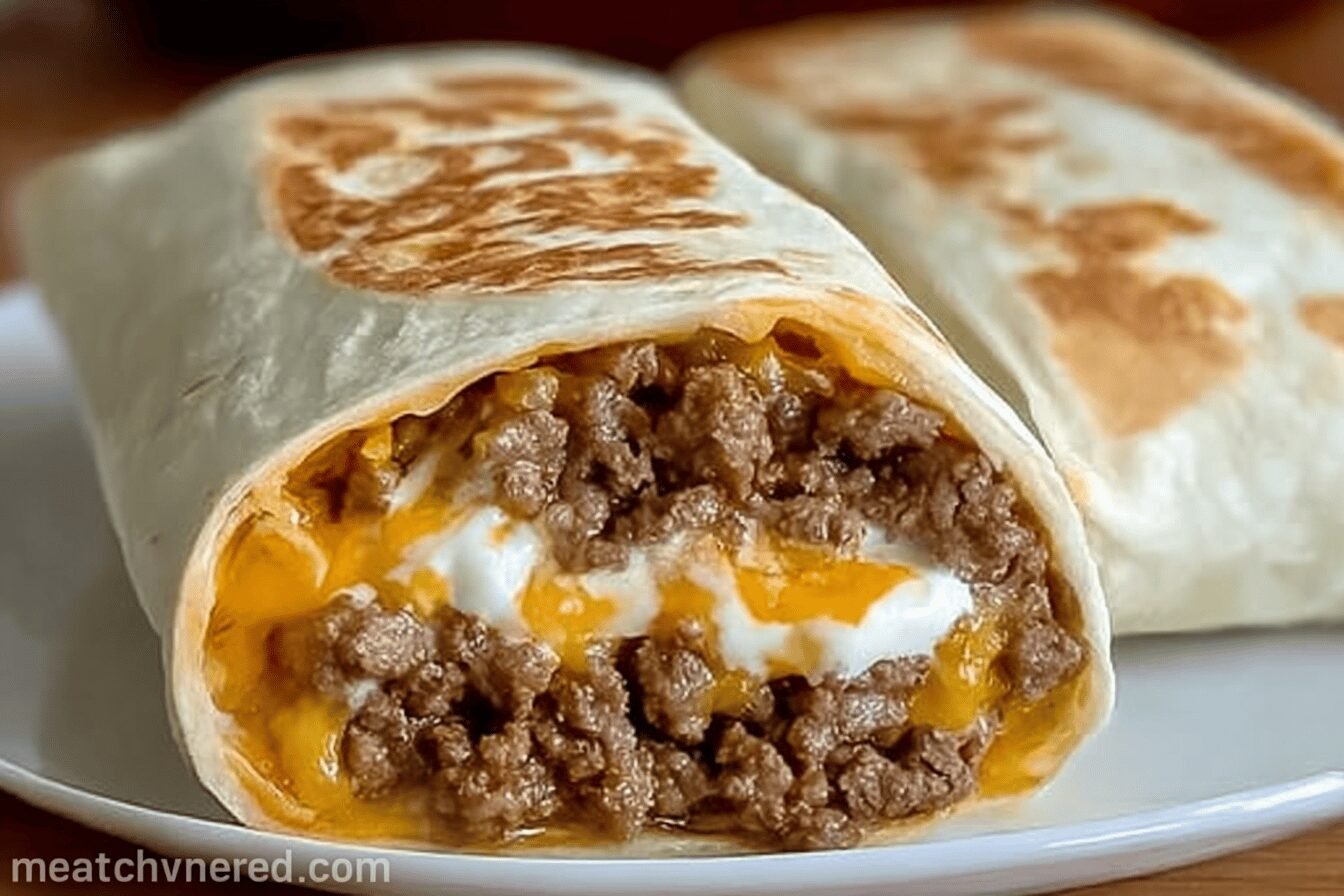 Beefy 5 Layer Burrito Recipe With Savory Meat And Fresh Ingredients 6 Beefy 5 Layer Burrito