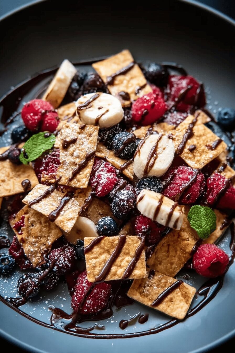 Berry Dessert Nachos