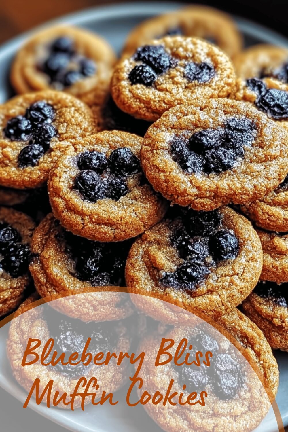 Blueberry Bliss Muffin Cookies