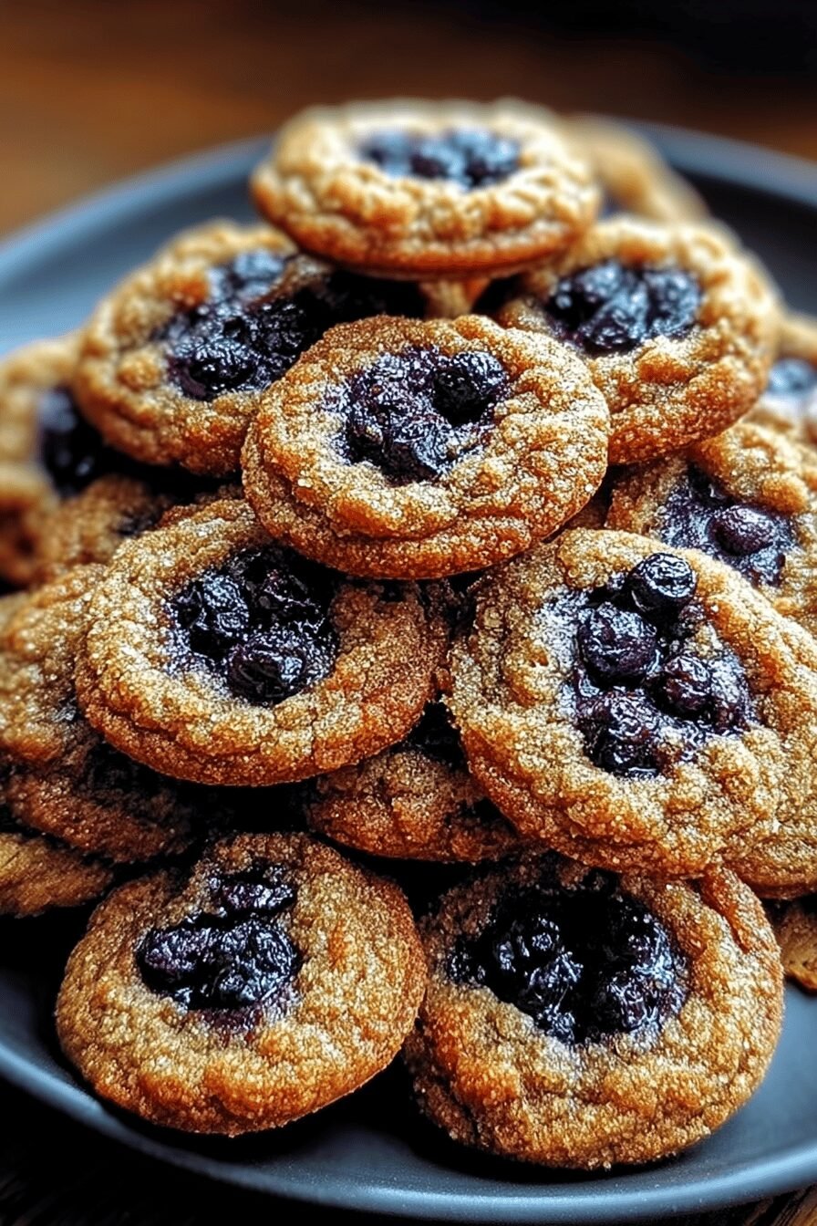 Blueberry Bliss Muffin Cookies