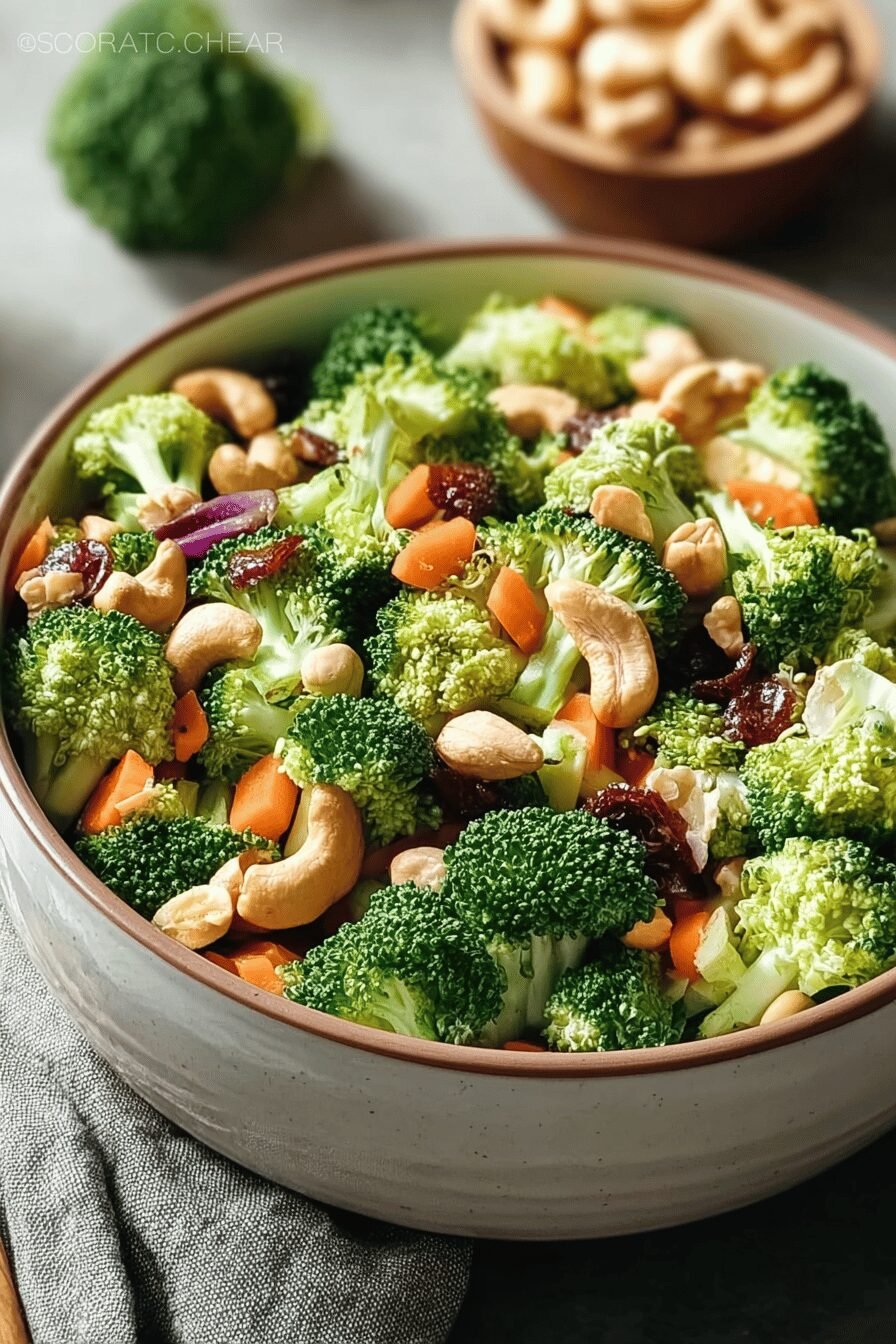 Broccoli Cashew Salad