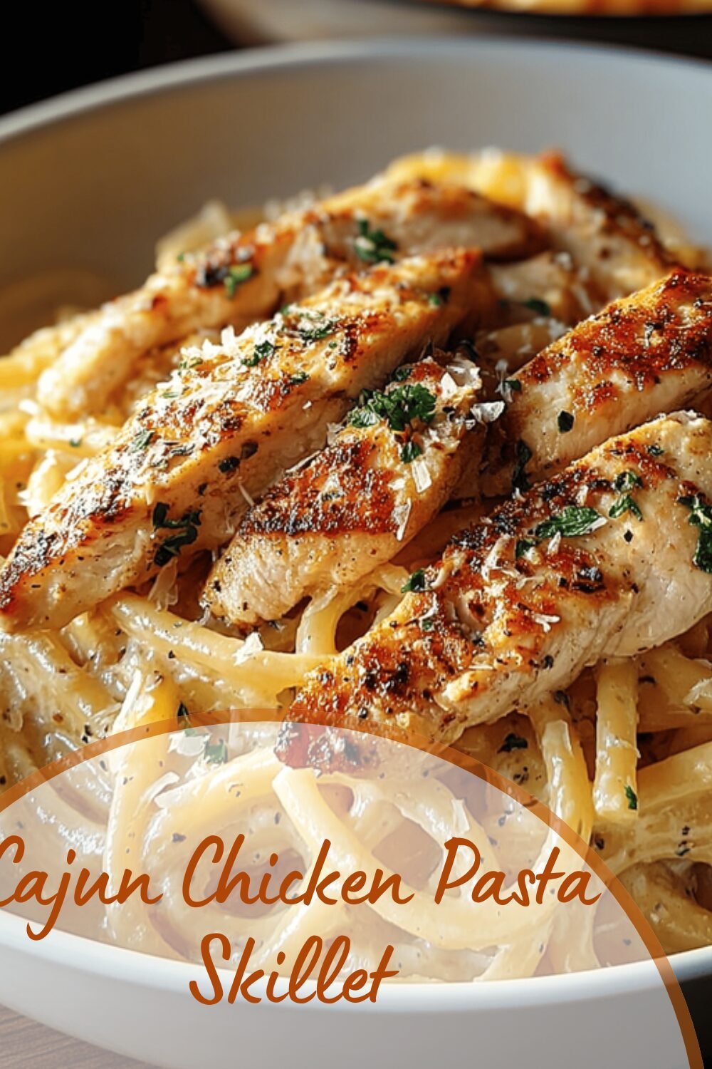 One Pot Creamy Cajun Chicken Pasta Recipe For Quick Dinner 7 Cajun Chicken Pasta Skillet
