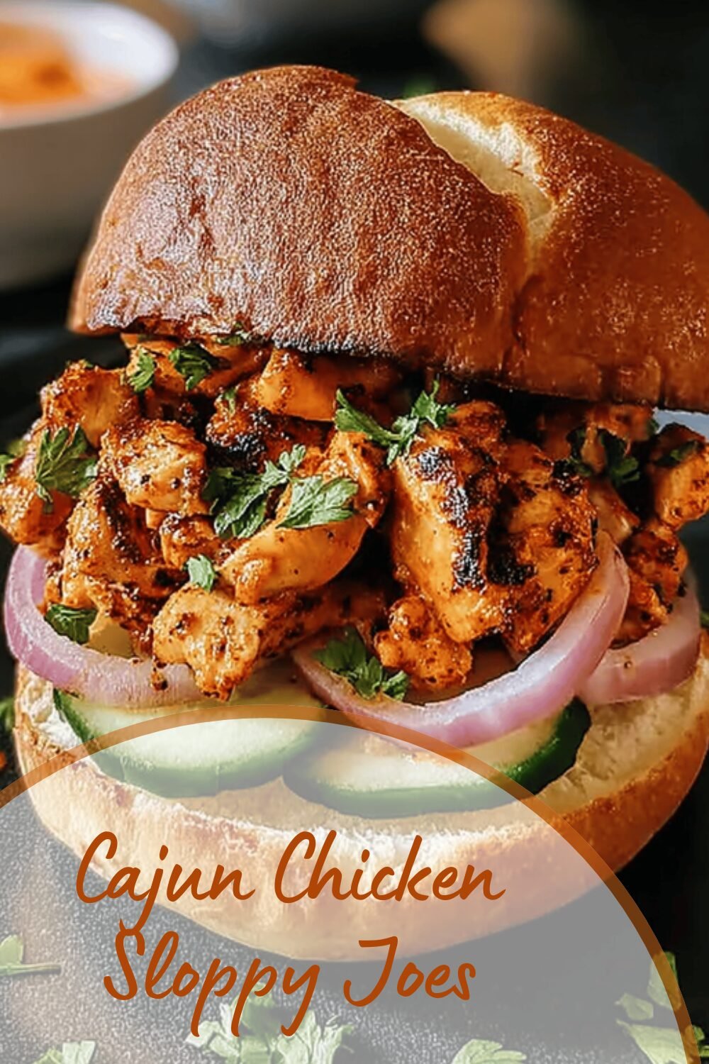 Cajun Chicken Sloppy Joes
