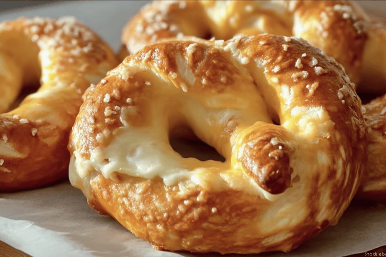 Cheese Stuffed Pretzels