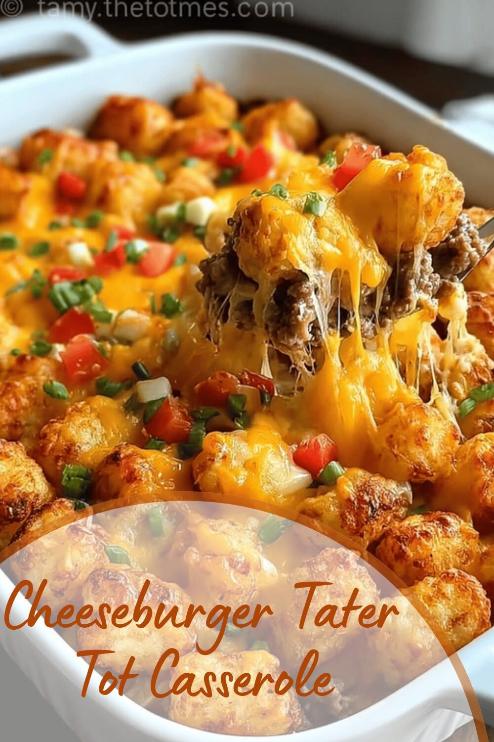 Bacon Cheeseburger Tater Tot Casserole Recipe For Easy Family Meals 7 Cheeseburger Tater Tot Casserole