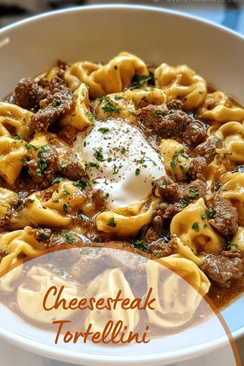 Cheesesteak Tortellini