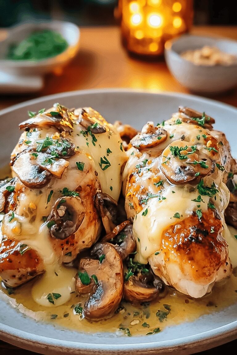 Cheesy Garlic Mushroom Chicken 45.Png