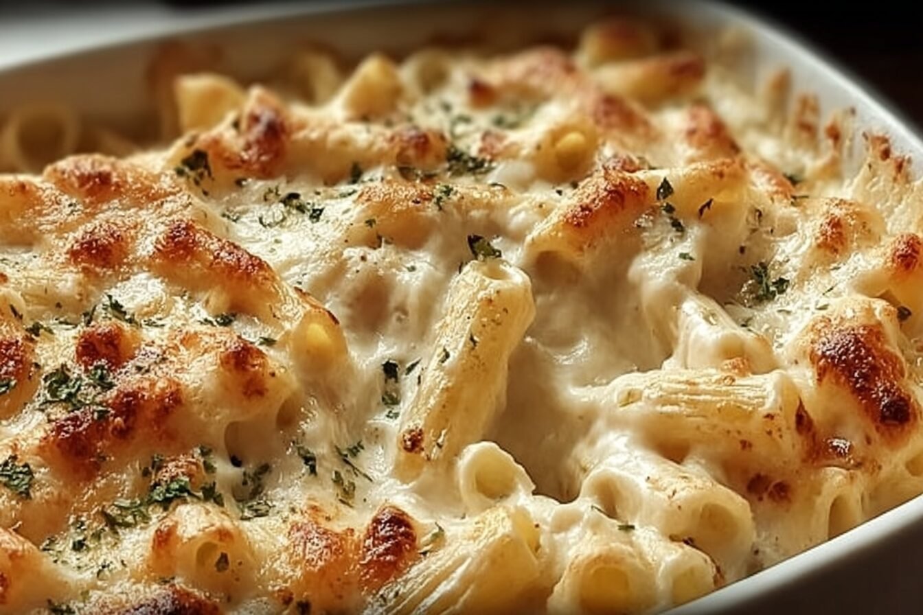 Chicken Alfredo Casserole