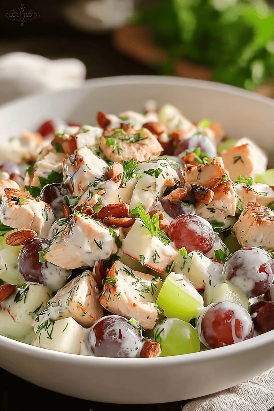 Chicken Apple Grape Salad