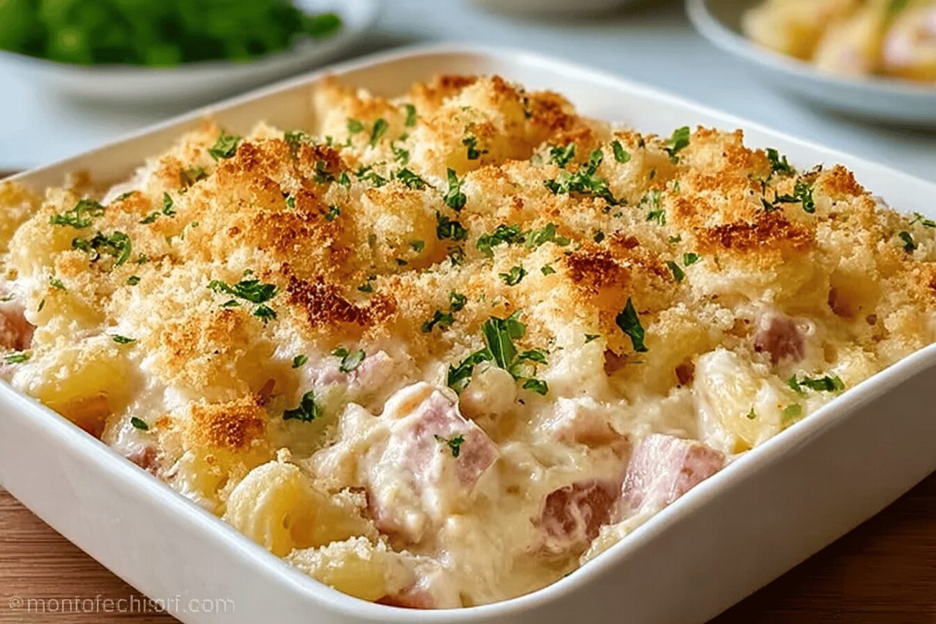 Chicken Cordon Bleu Casserole