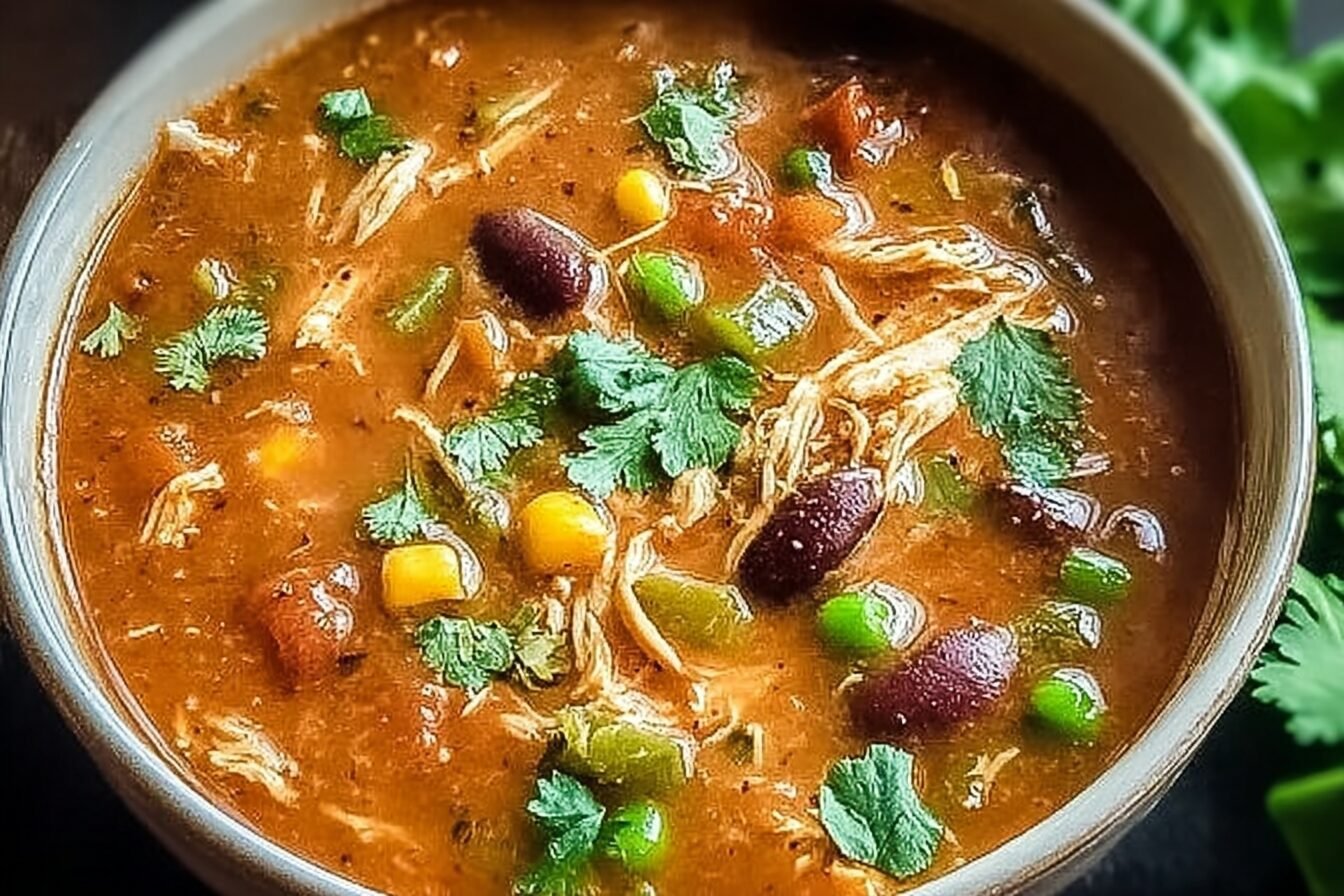 Chicken Enchilada Soup