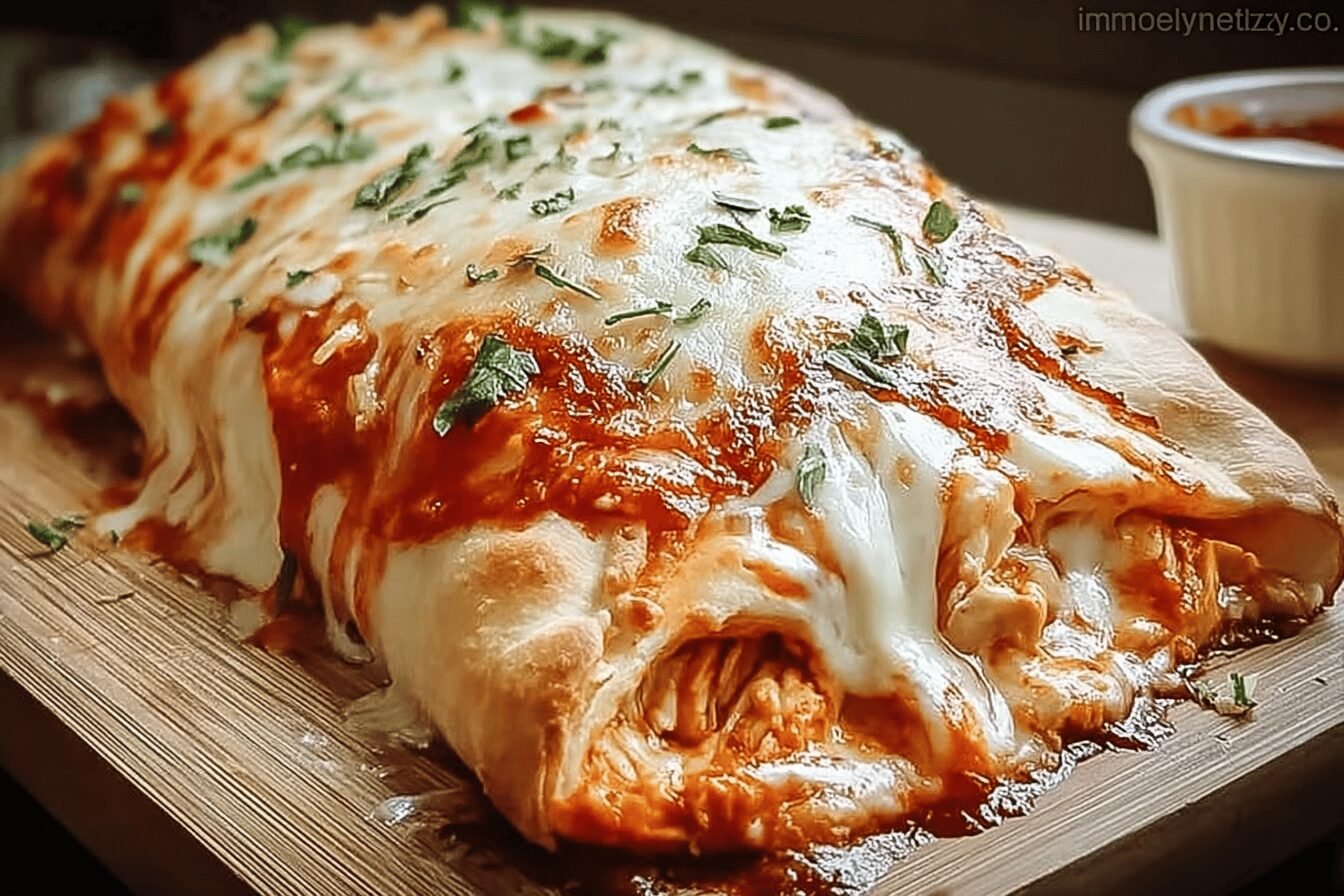 Chicken Parmesan Calzone