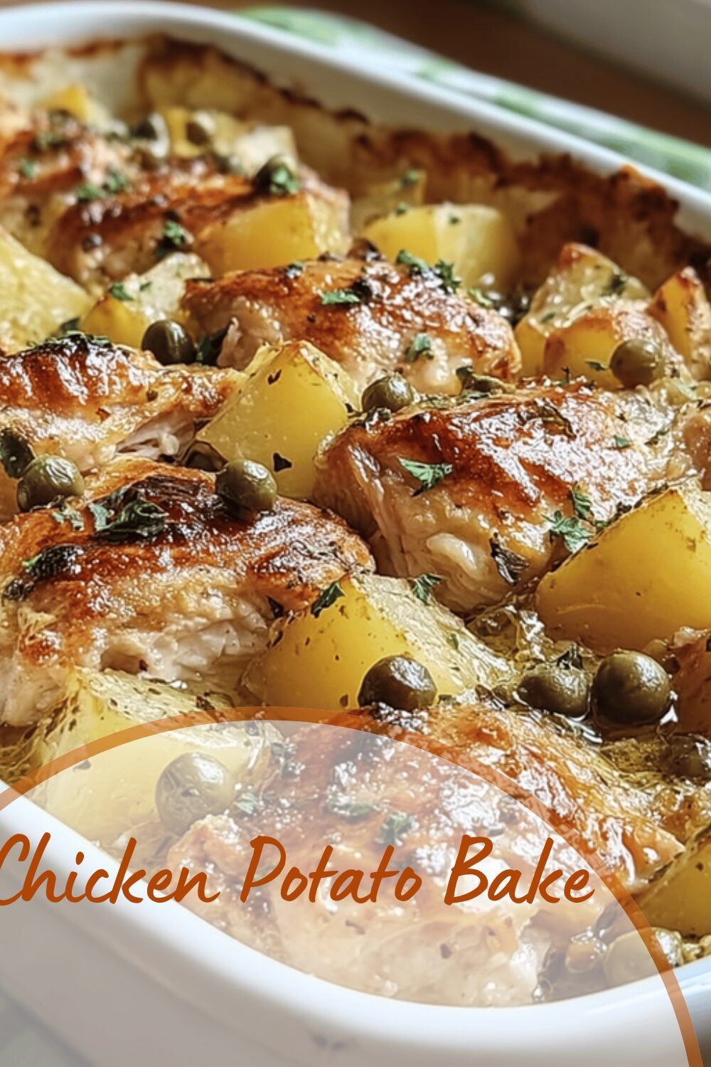 Chicken Potato Bake Recipe With Crispy Skin And Tender Potatoes 7 Chicken Potato Bake