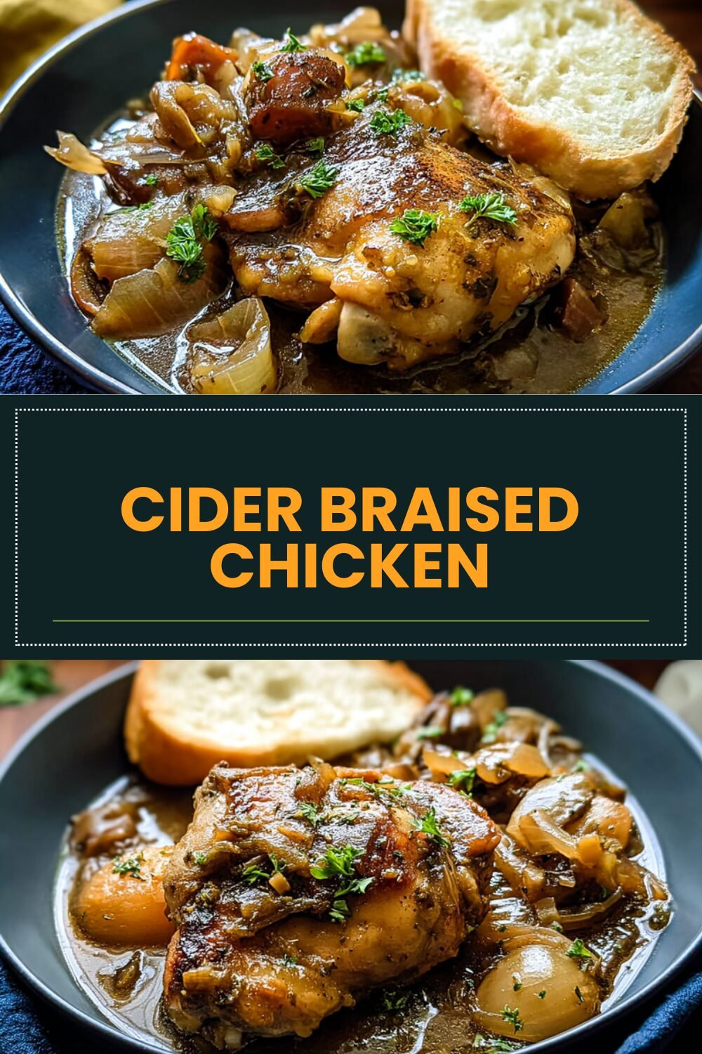 Cider Braised Chicken