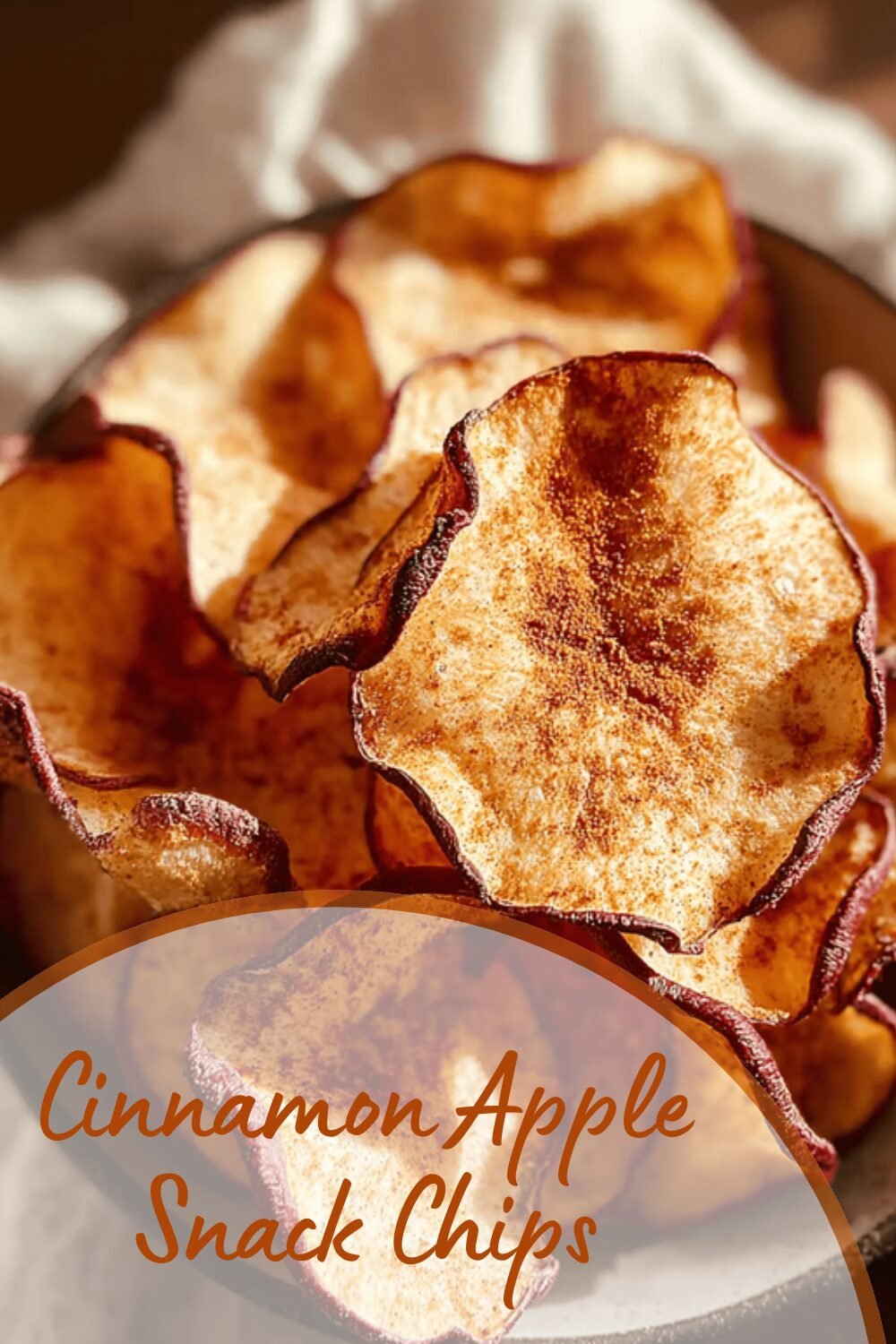 Cinnamon Apple Snack Chips