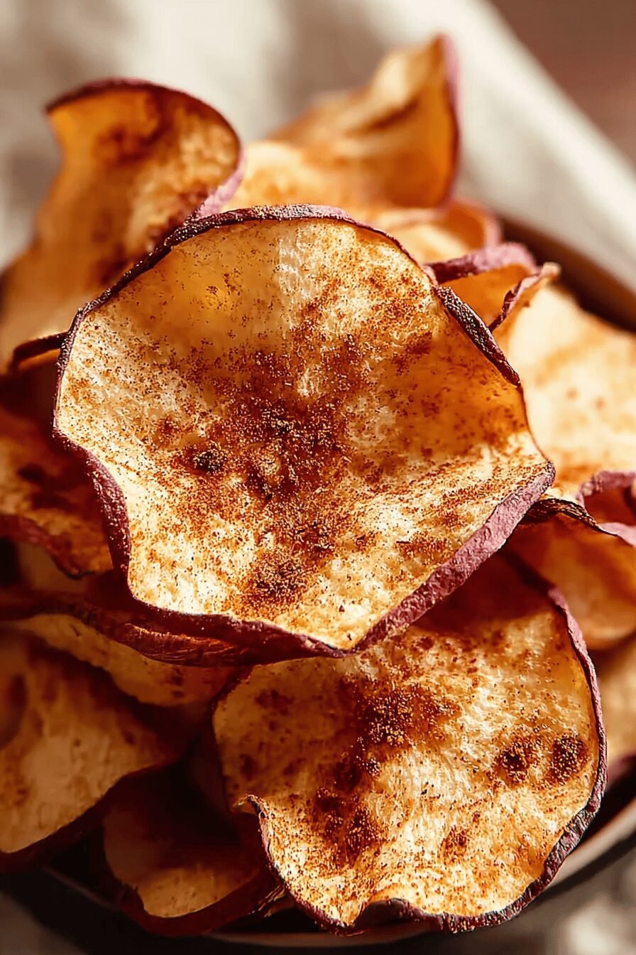 Cinnamon Apple Snack Chips