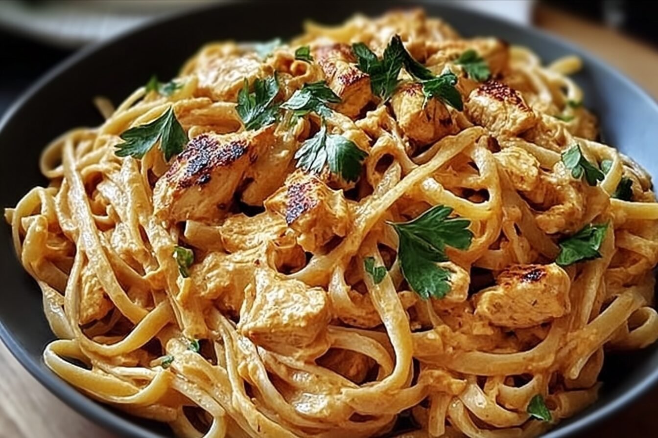 Cowboy Butter Chicken Linguine Recipe With Savory Herb Sauce 6 Cowboy Butter Chicken Pasta