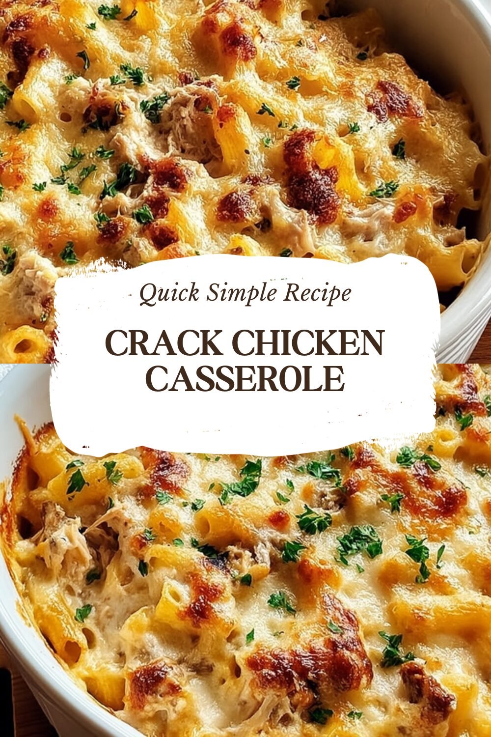 Crack Chicken Casserole Recipe With Creamy Chicken And Cheese 7 Crack Chicken Casserole