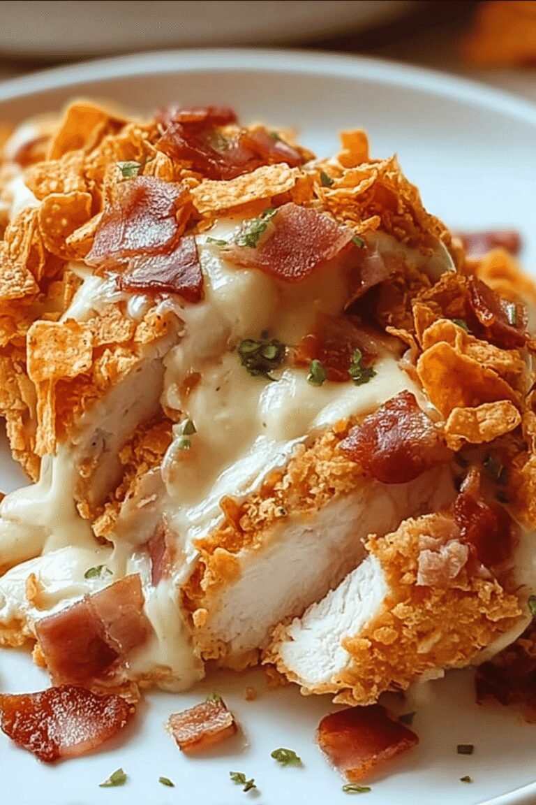 Cream Cheese Bacon Stuffed Doritos Chicken 10.Png