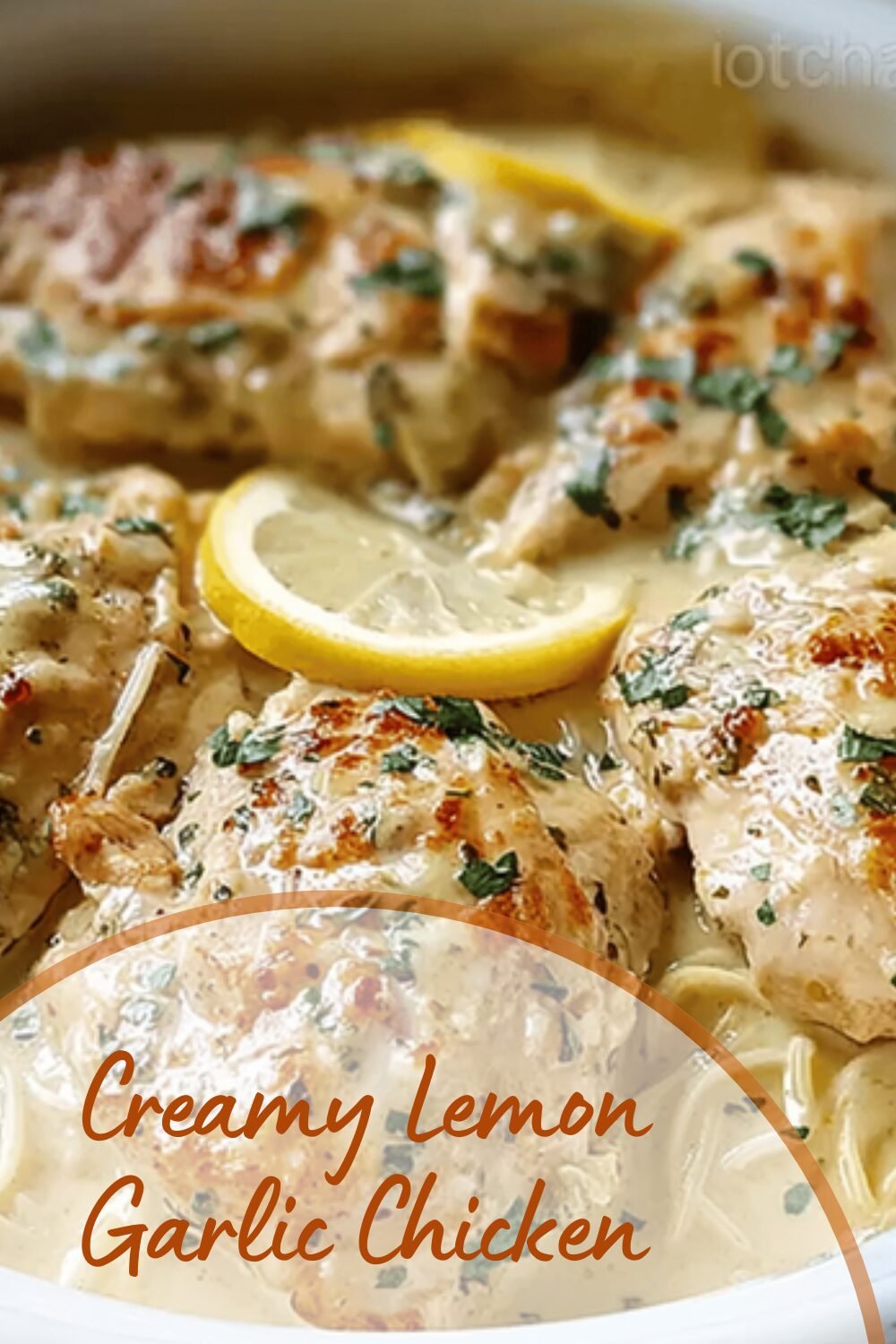 Lemon Garlic Chicken Skillet Recipe With Creamy Sauce 7 Creamy Lemon Garlic Chicken