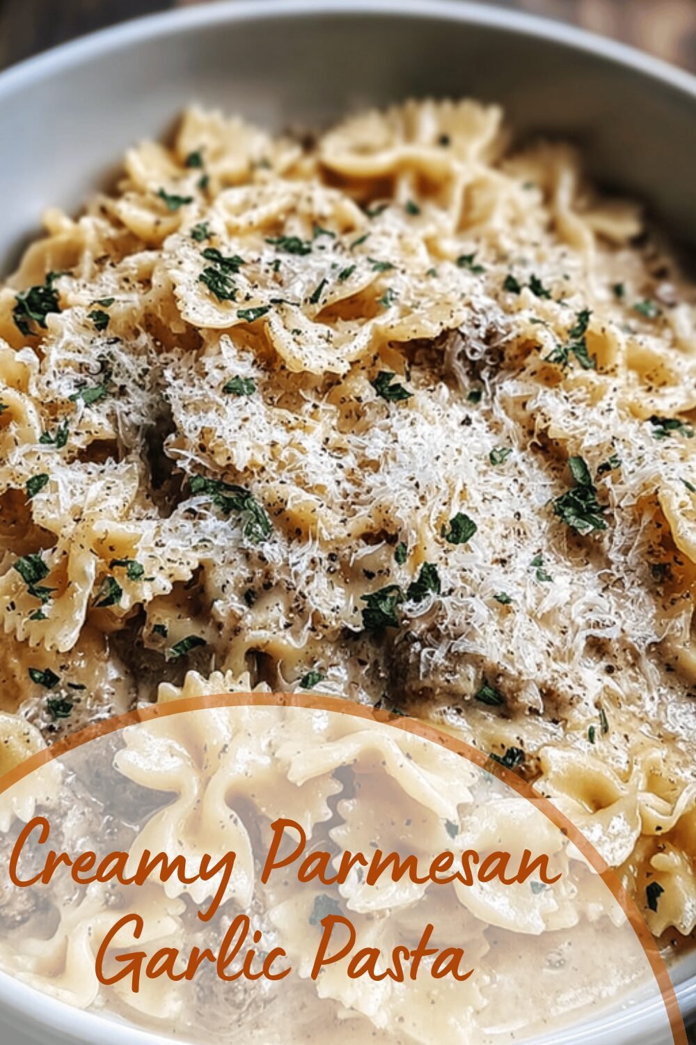 Garlic Parmesan Pasta Recipe Ready In One Pot 7 Creamy Parmesan Garlic Pasta