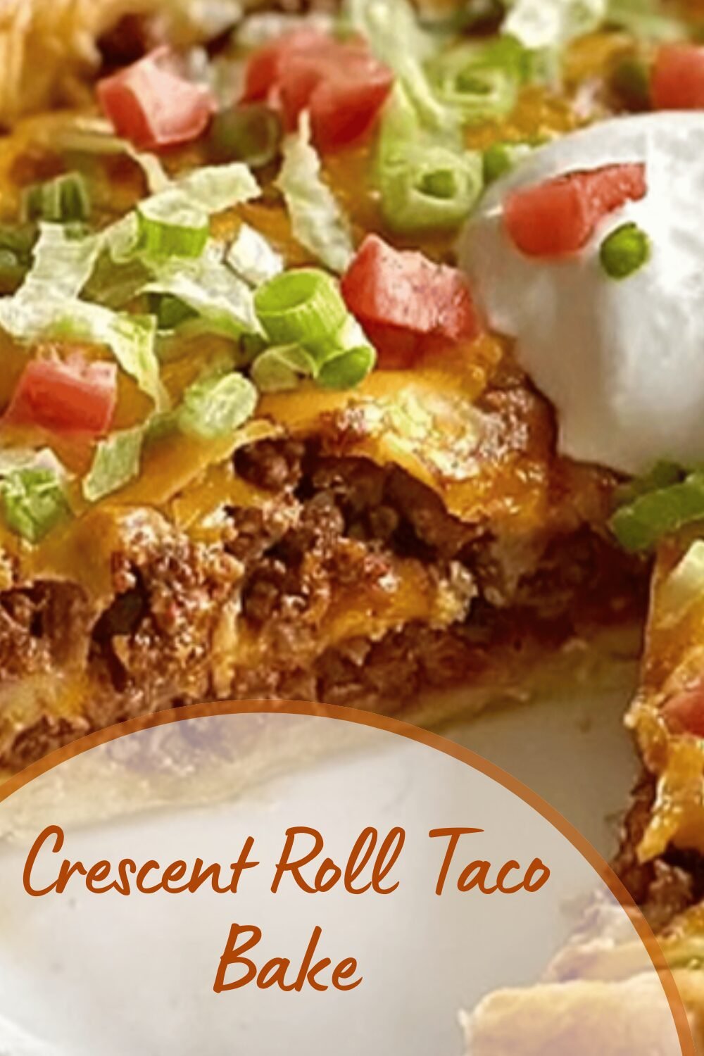 Crescent Roll Taco Bake