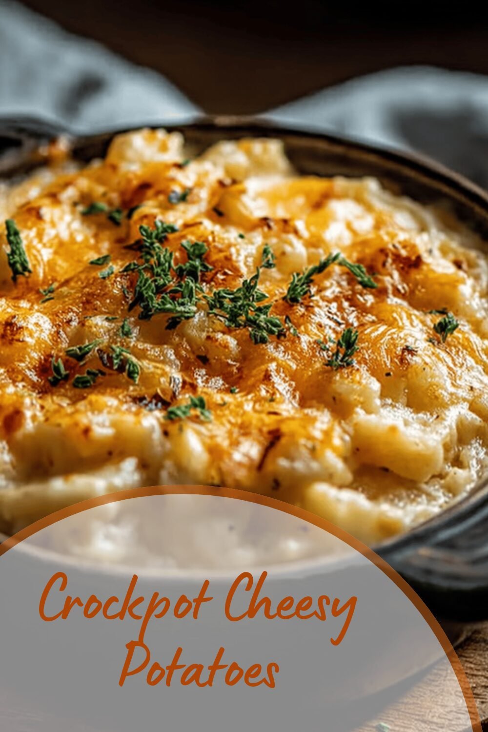 Crockpot Cheesy Potatoes Recipe With Creamy Layers And Crisp Topping 7 Crockpot Cheesy Potatoes