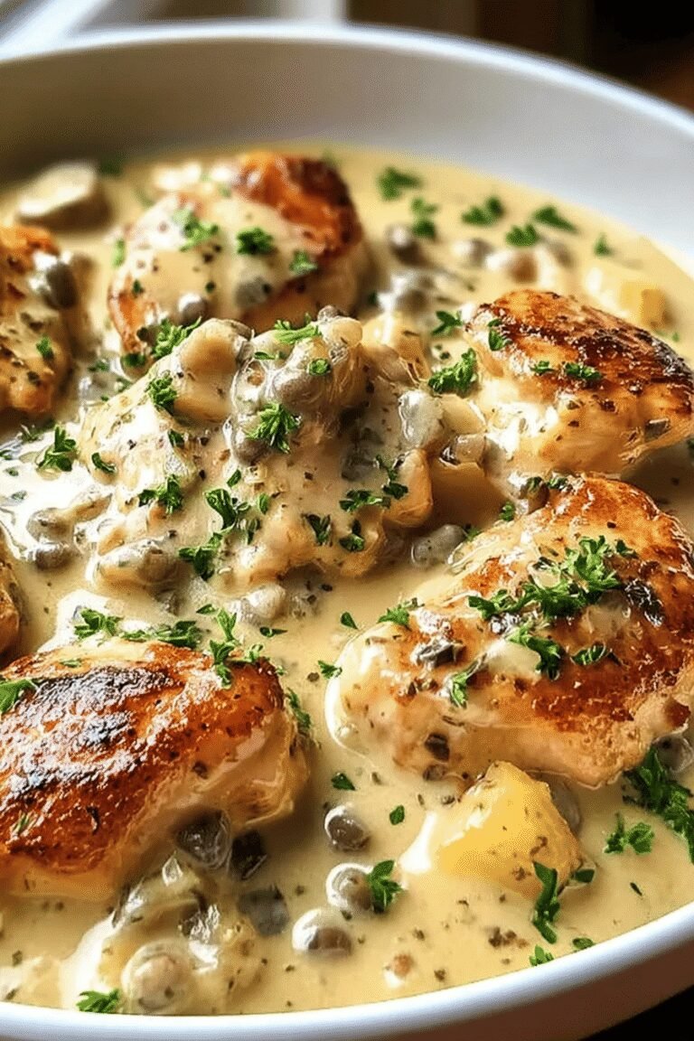 Dijon Chicken Creamy Sauce 85.Png