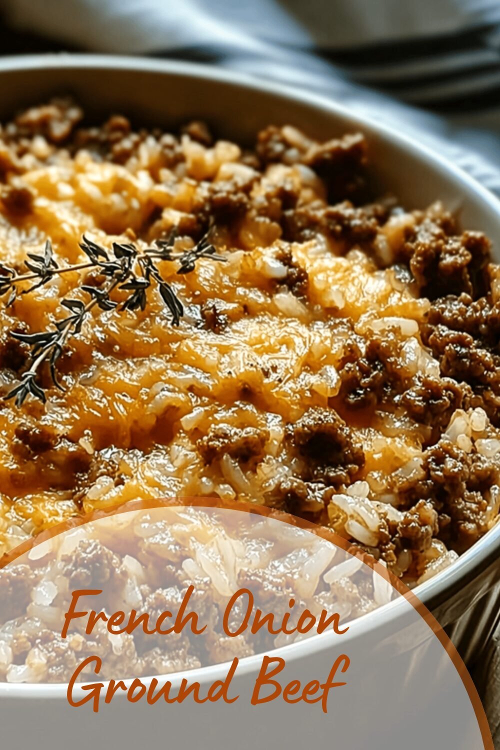 French Onion Beef Skillet Recipe With Savory Caramelized Onions 7 French Onion Ground Beef