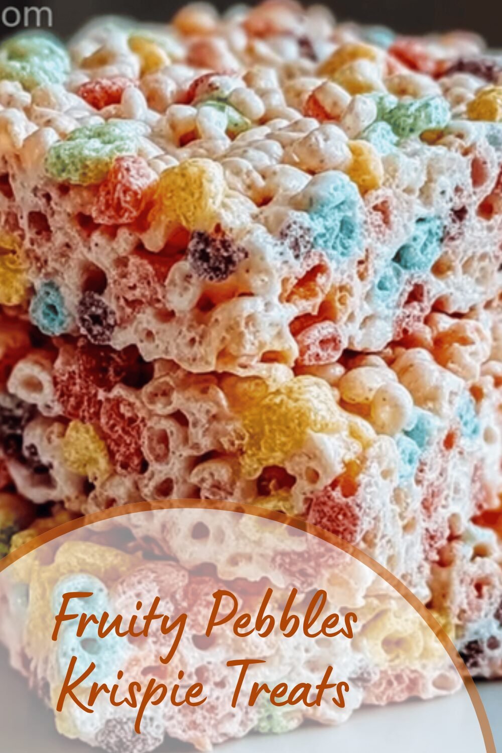 Fruity Pebbles Krispie Treats