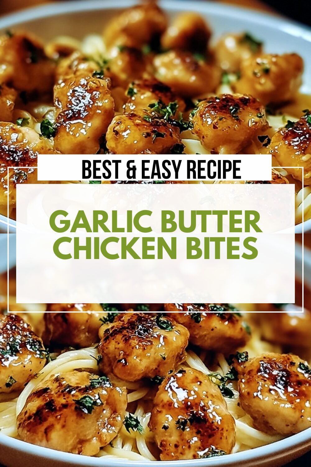 Garlic Butter Chicken Bites