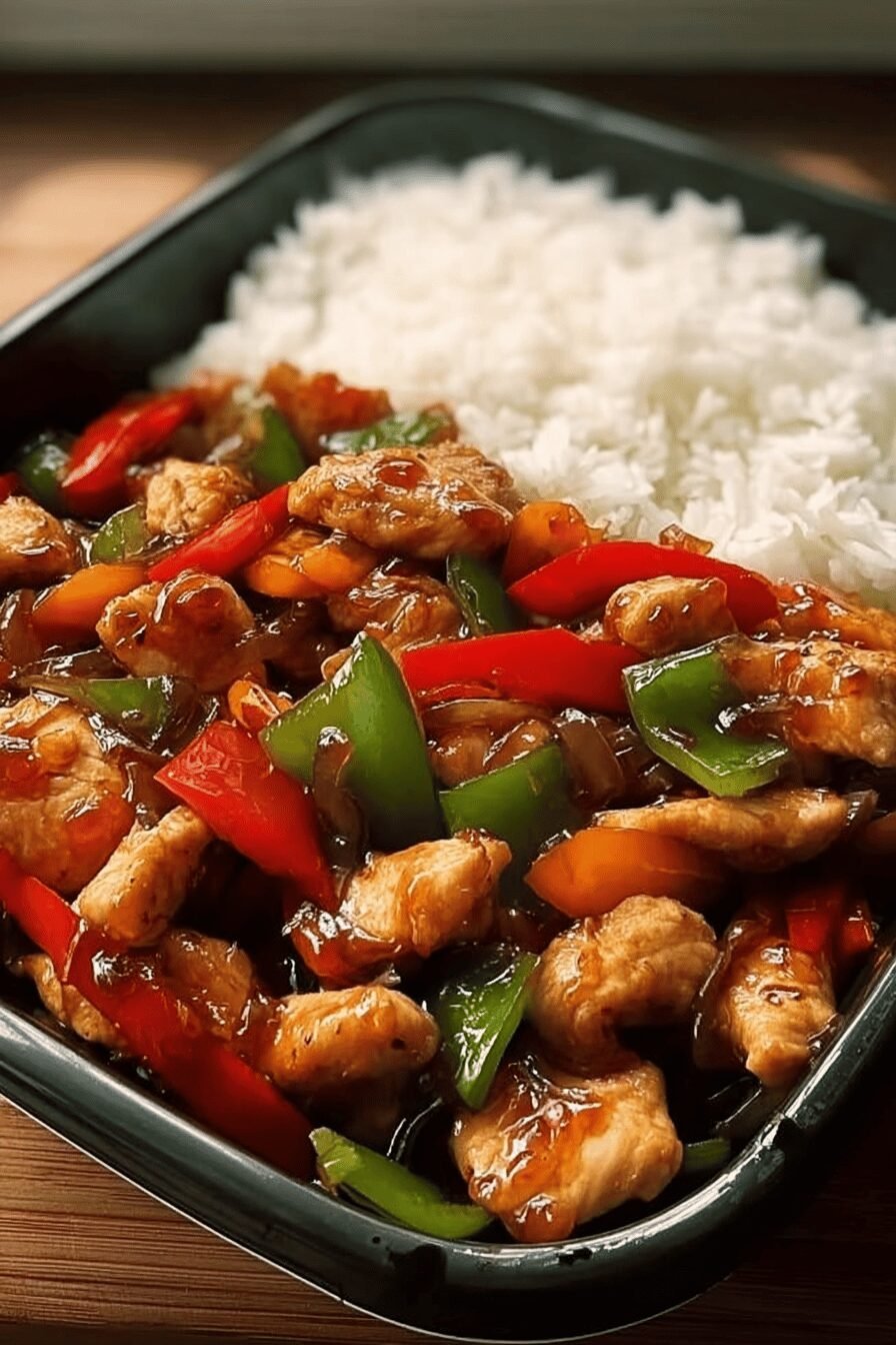 Garlic Chicken Stir Fry