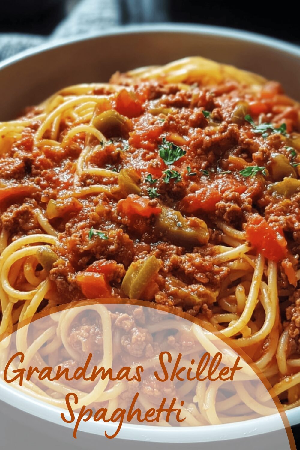 Grandmas Skillet Spaghetti