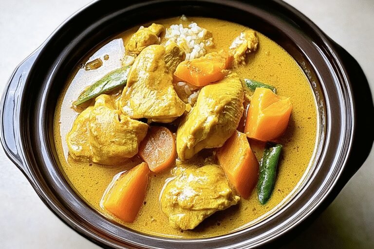 Healthy Slow Cooker Yellow Chicken Curry 86.Png