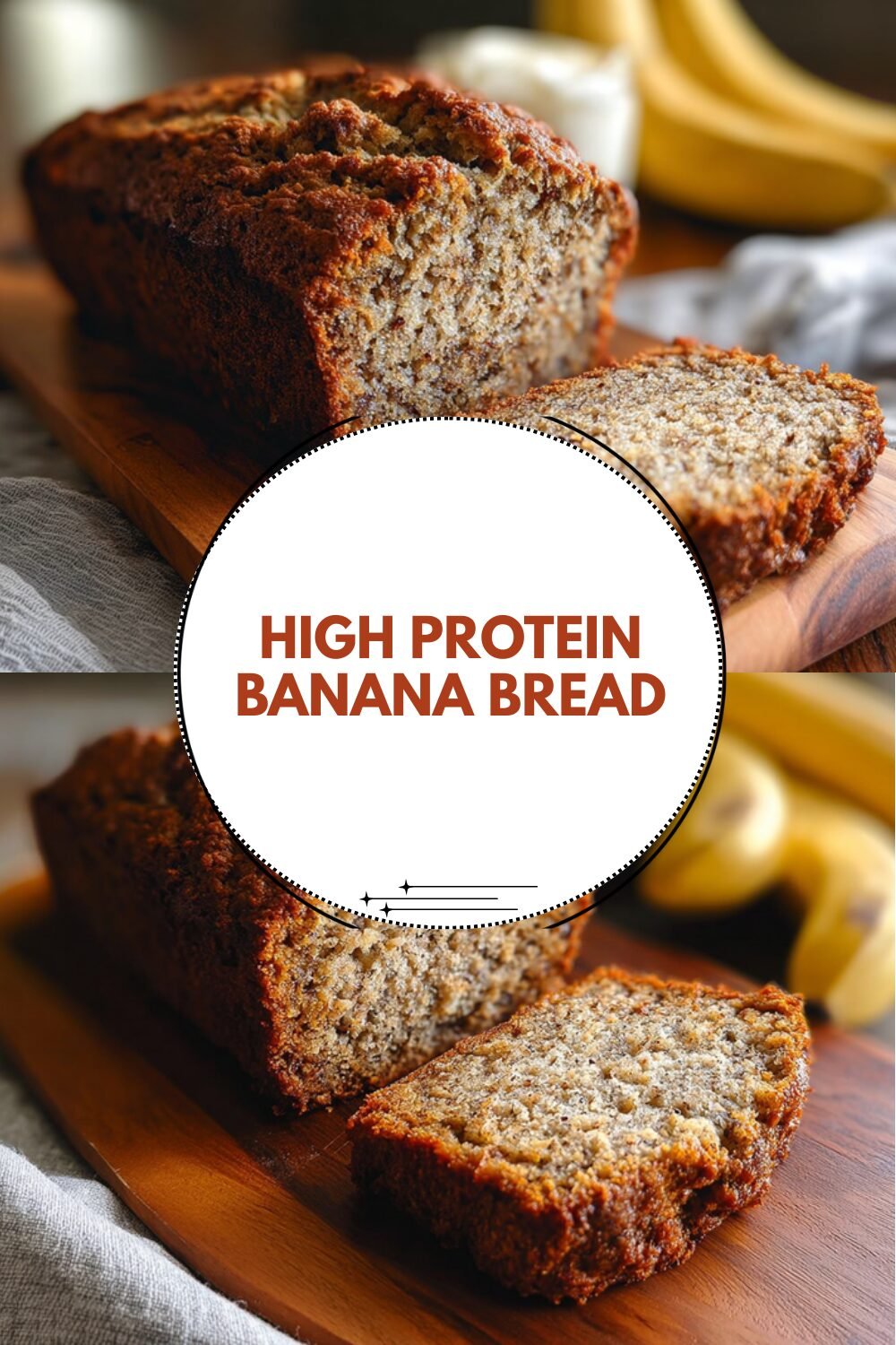 High Protein Banana Bread