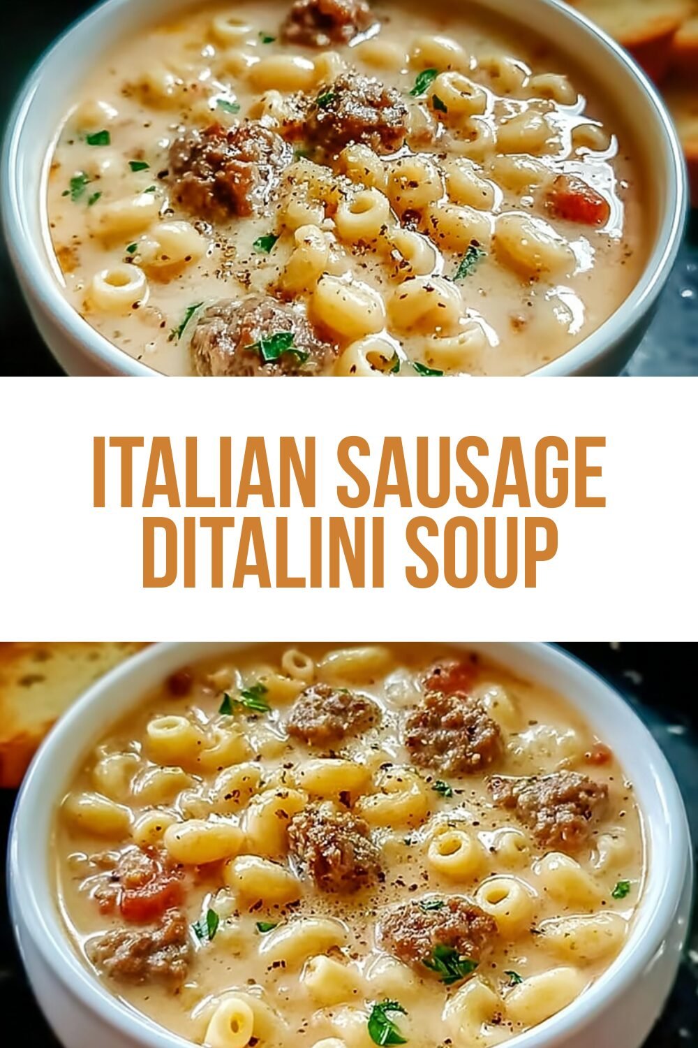 Italian Sausage And Ditalini Soup Recipe With Savory Broth And Veggies 7 Italian Sausage Ditalini Soup