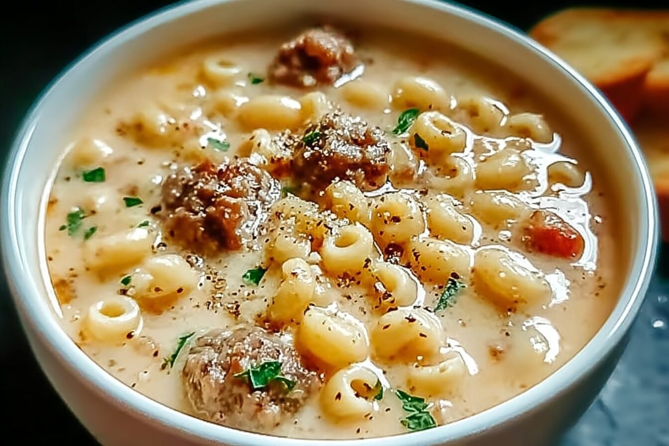 Italian Sausage And Ditalini Soup Recipe With Savory Broth And Veggies 6 Italian Sausage Ditalini Soup