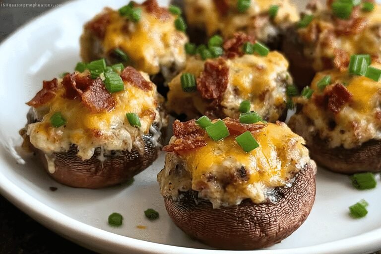 Jalapeno Popper Stuffed Mushrooms 18.Png
