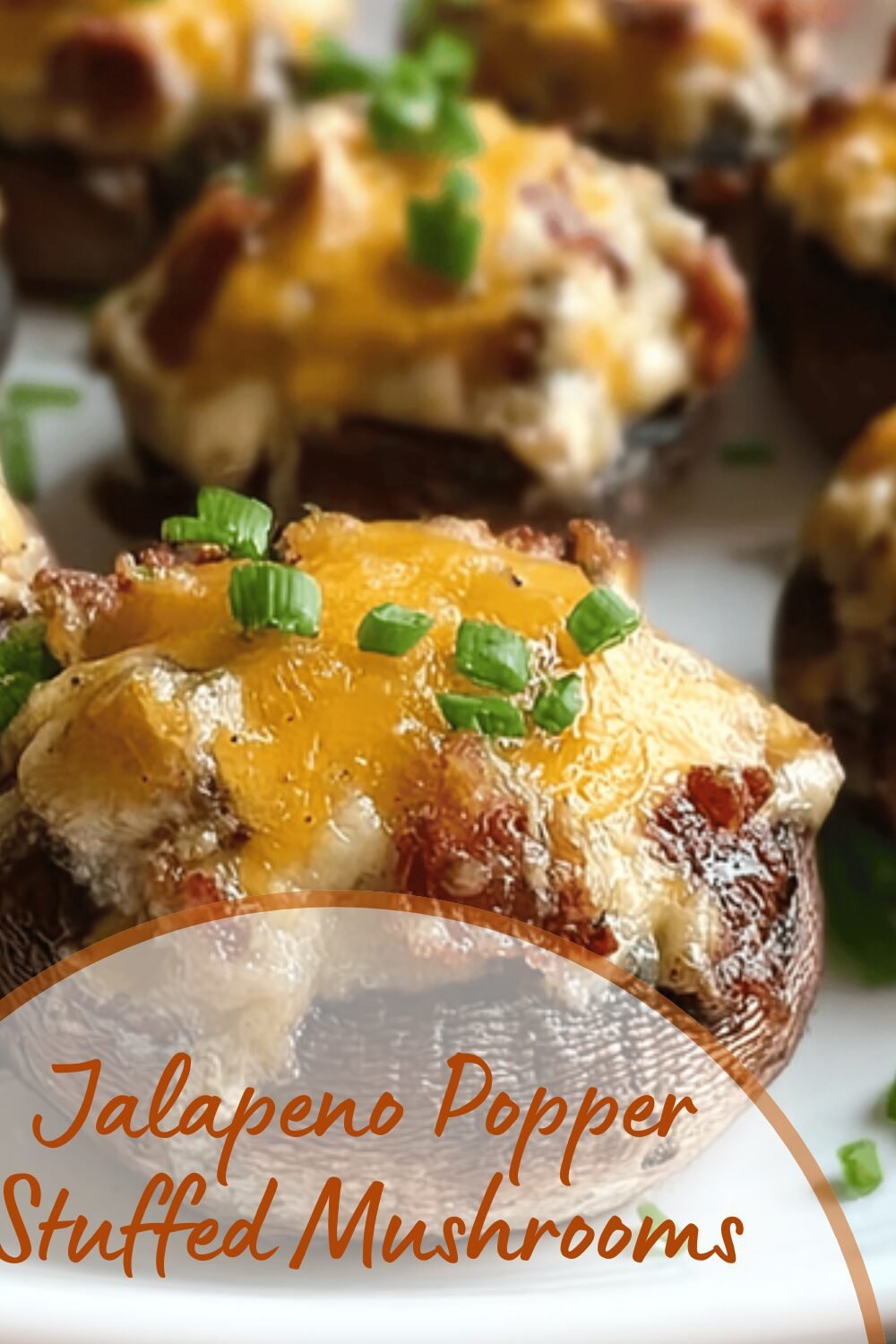 Jalapeno Popper Stuffed Mushrooms